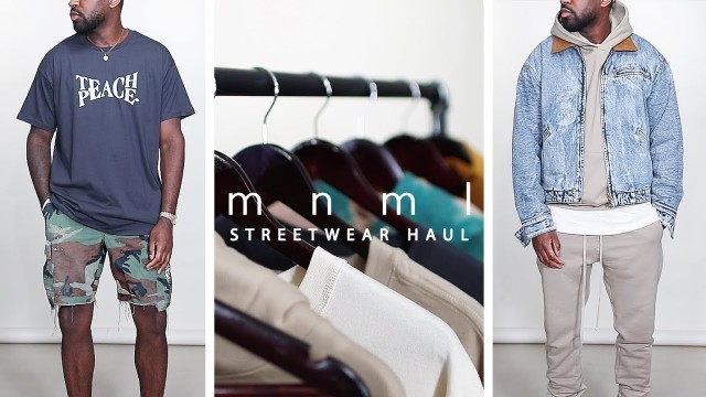 'MNML.LA Streetwear Try-On Haul | Men\'s Fashion | I AM RIO P.'