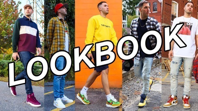 'FALL LOOKBOOK - HOW TO BE STYLISH WEARING SNEAKERS - MEN\'S FASHION INSPIRATION'