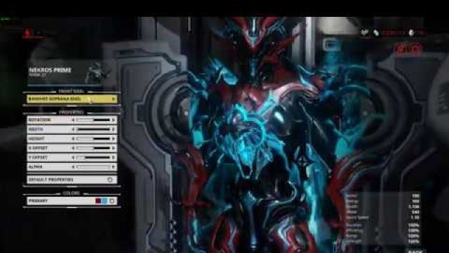 'Warframe Nekros Fashionframe 2020'