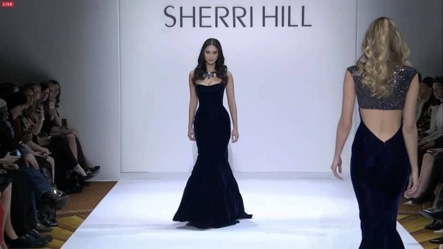 'Olivia Jordan and Pia Wurtzbach for Sherri Hill'