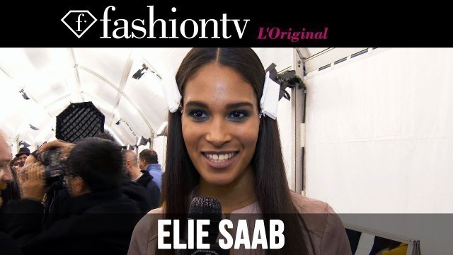 'Elie Saab Fall/Winter 2014-15 Backstage | Paris Fashion Week PFW | FashionTV'