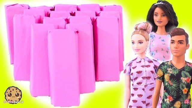 'Surprise Presents ! Barbie Fashionistas Doll Haul - Cookie Swirl C Video'