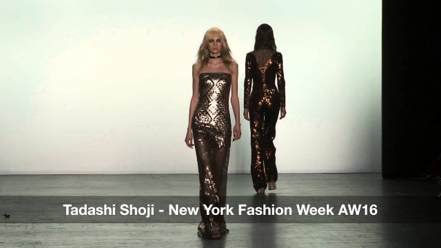 'Tadashi Shoji Autumn Winter 2016 | New York Fashion Week |  C Fashion'