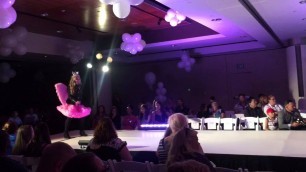 'Makenna Nicole Jackson Atlanta Fashion Parade 2015 Pink American Girl'