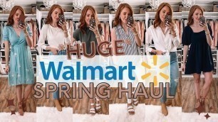 '*HUGE* WALMART SPRING HAUL! Shoes, Dresses, Tops, Jeans + More! Budget Style | Moriah Robinson'