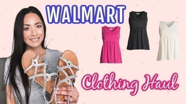 'WALMART SPRING HAUL | WALMART TRY ON HAUL | AFFORDABLE FASHION WALMART CLOTHING HAUL'