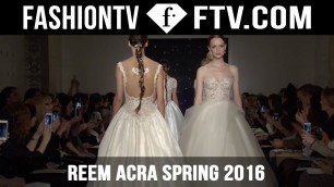 'Hot Bridal Trends for Spring 2016 | FashionTV'