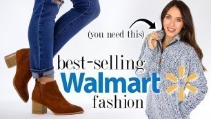 '10 BEST-SELLING Clothes & Shoes from Walmart! *must-haves*'