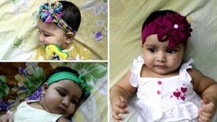 '3 DIY Headbands | Babies and Toddlers | From Old Clothes'