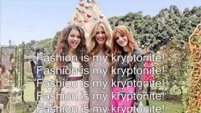 'Fashion Is My Kryptonite - Bella & Zendaya (Karaoke/instrumental)'