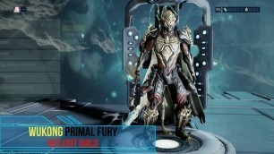 'Warframe : Wukong Red Crit Build'