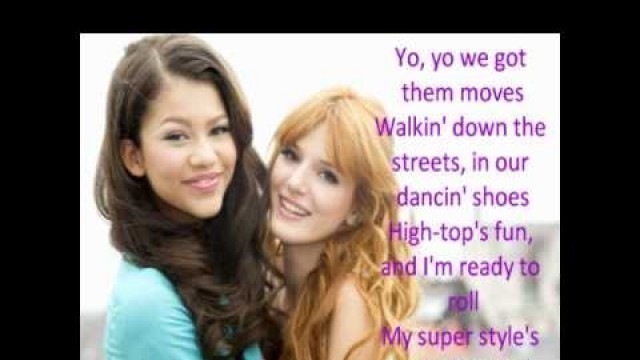 'Bella & Zendaya: \"Fashion Is My Kryptonite\" with LYRICS {Full Version}'