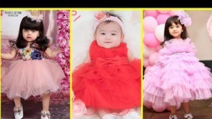 'Newborn Baby Girl to 3 Years Little Girl Summer Dresses Designs || Party Wear Baby Girl Dresses'