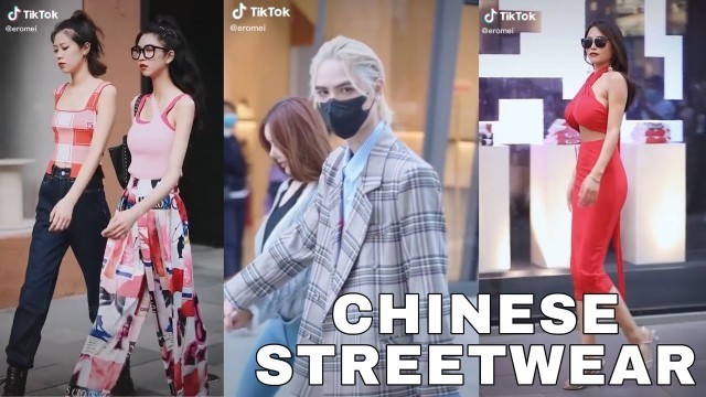 'CHINESE STREETWEAR FASHION | TIKTOK CHINA | COMPILATION'