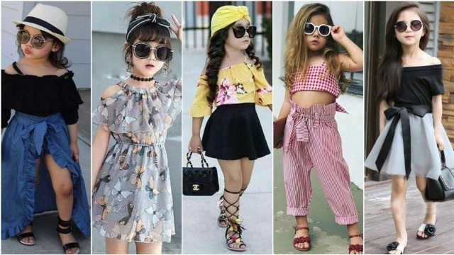 'Top Trendy Dresses For Baby Girl in 2021/Baby Girl Lookbook/Little Girl Outfit & Dress Up Ideas #1'