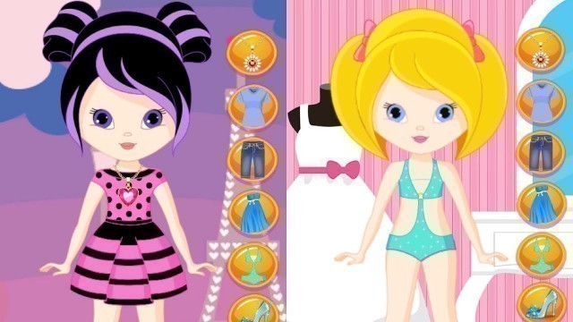 'Little Girl Dress Up Dolls - Fashion Makeover Game For Girls'