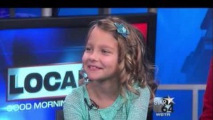 'Livvy Sttubenrauch talks about American Girl Fashion Show in 2015'