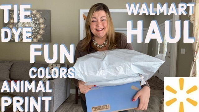 'Walmart Clothing Haul // Tie Dye, Animal Print, Fun Colors! // February 2021'