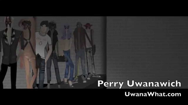 '3D Fashion Show Fashion Presentation by Perry Uwanawich'