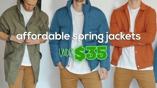 '15 Affordable Spring Jackets Under $35 | Asos Men\'s Fashion'