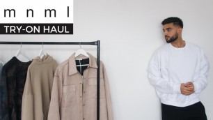 'Huge MNML LA Try-On Haul | Affordable Modern Streetwear Clothing | Men\'s Fashion'