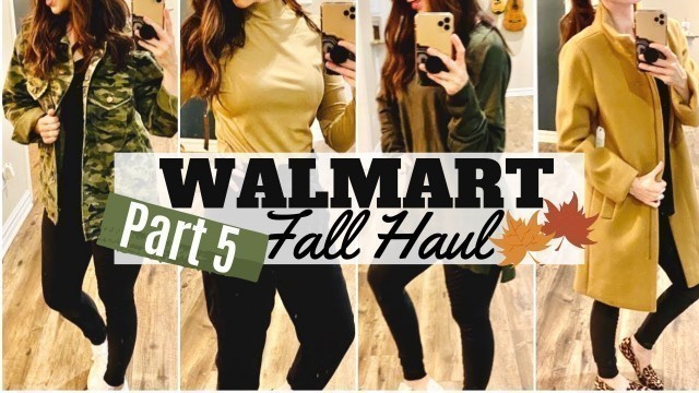 'WALMART FALL CLOTHING HAUL 2020 | Walmart try on haul | Affordable fashion'