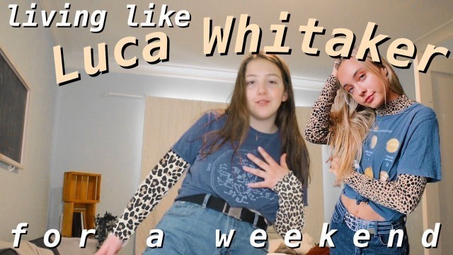 'living like LUCA WHITAKER for the weekend (fashion, LOA, Rex Orange County live)'