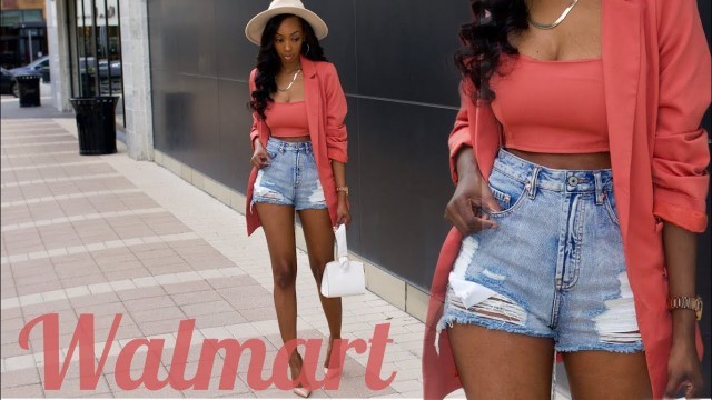 'WALMART HAUL 2021 | Walmart Spring Clothing Haul *AFFORDABLE* | Boujee On A Budget'