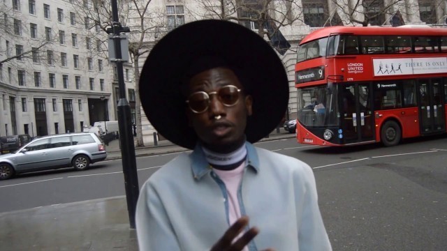 'Seyon Amosu at London Fashion Week Men (aw17)'