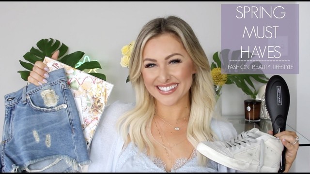 'SPRING MUST HAVES // FASHION, BEAUTY, LIFESTYLE'