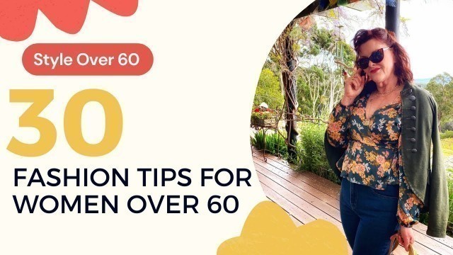 '30 Fashion Tips for Women over 60 : Style over 60'