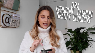 'Q&A - Personal, Fashion, Beauty & Blogging | Fashion Influx'