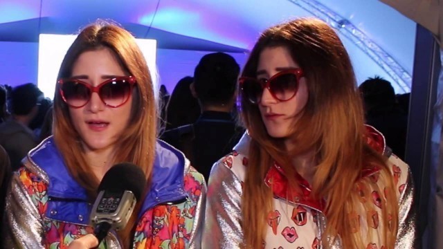 'Nadia + Zehra Interview at Vancouver Fashion Week March 2015'