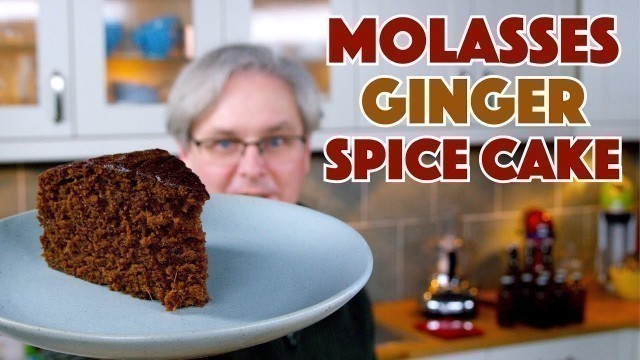 'Molasses Spice Ginger Cake Recipe'