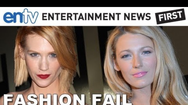 'Blake Lively, January Jones & More Epic Fashion Fails From Chanel Anniversary Event!'