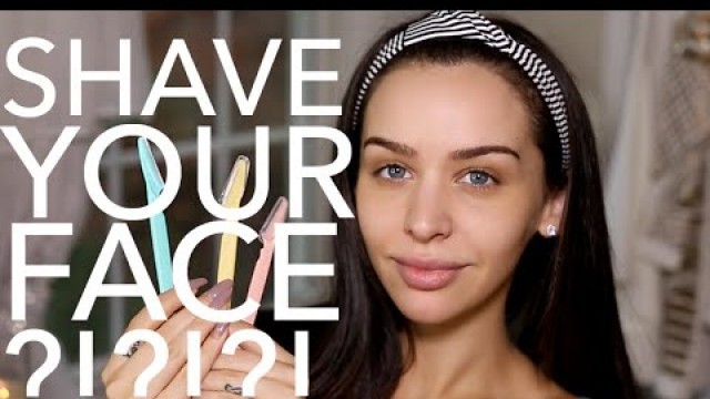 'HOW I Shave My Face! Carli Bybel'