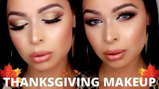 'CARLI BYBEL X ANASTASIA BEVERLY HILLS PALETTE THANKSGIVING MAKEUP TUTORIAL| KRYSTAL ALLEN'