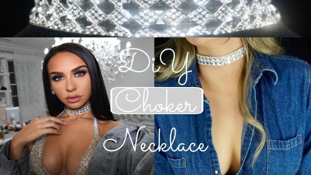 'Quick & Easy DIY Choker| Carli Bybel 2016 Choker| Under $5!!'