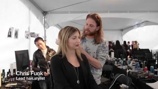 'Hair and makeup at Vancouver Fashion Week'