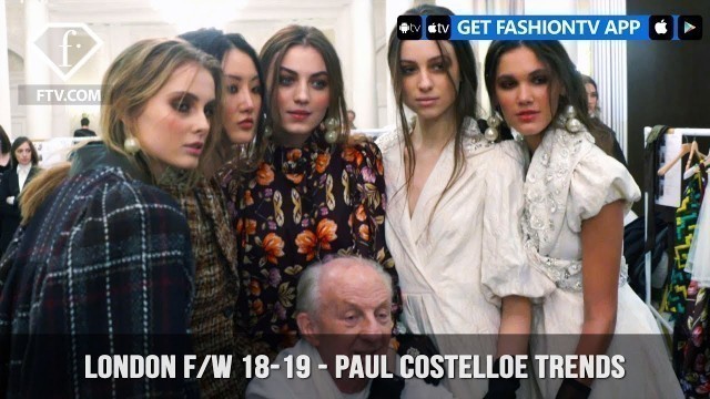 'Paul Costelloe Trends London Fashion Week Fall/Winter 2018-19 | FashionTV | FTV'