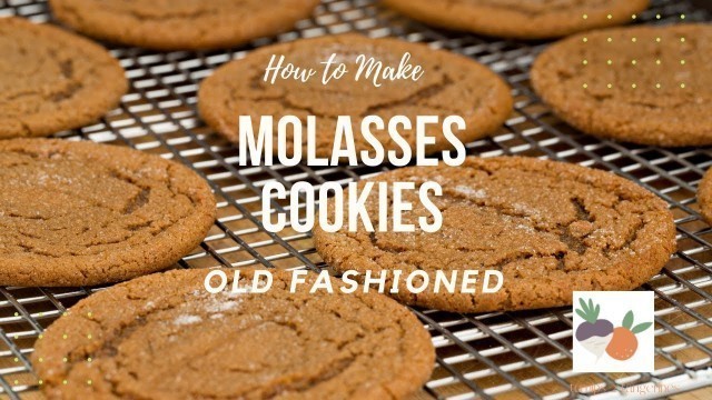 'Old Fashioned Molasses Cookies'