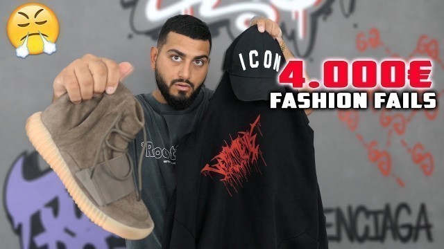 'Meine 4000€ FASHION FAILS !