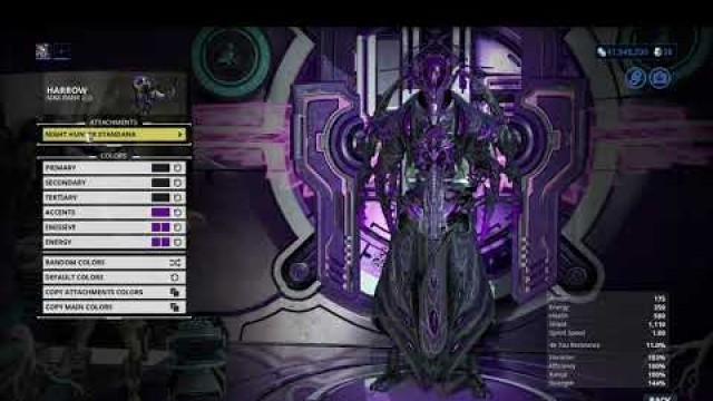 'Harrow Fashion Frame Warframe #shorts'