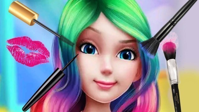 'Teen Girls Makeup, Hair & Fashion Beauty Makeover Best Friends Makeover Gameplay'