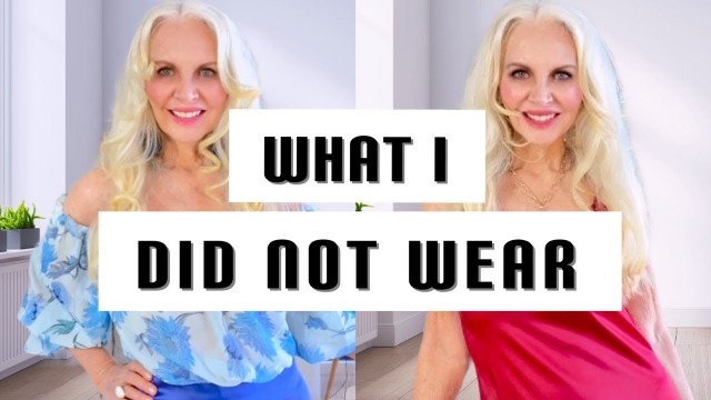 'Lookbook Haul Fashion Over 60 #fashionover50 #shopmycloset #maturefashion'