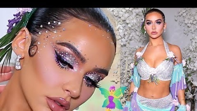 'RHINESTONE WATER FAIRY HALLOWEEN TUTORIAL | Carli Bybel'