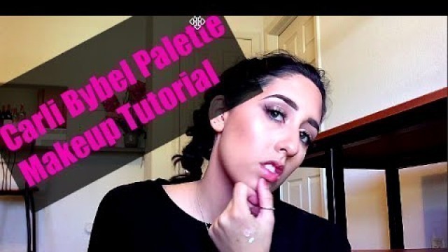 'Carli Bybel Palette Makeup Tutorial | HazelbeautyLife'