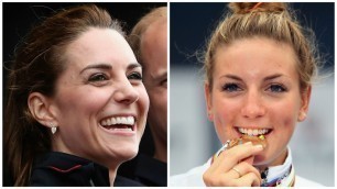 'French Olympian looks like Kate Middleton'