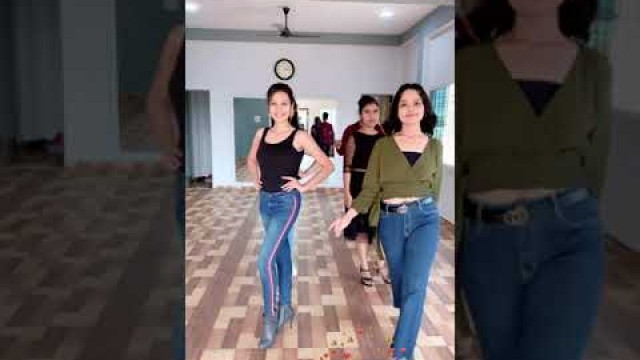 'Pageant Walk Training by Anmol Vaidya #youtube #fashion #model #modeling #rampwalk #shorts #creator'