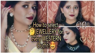 'How to select *jewellery* for your every western outfit / #RiyaKhare #fashion #fashiontips'